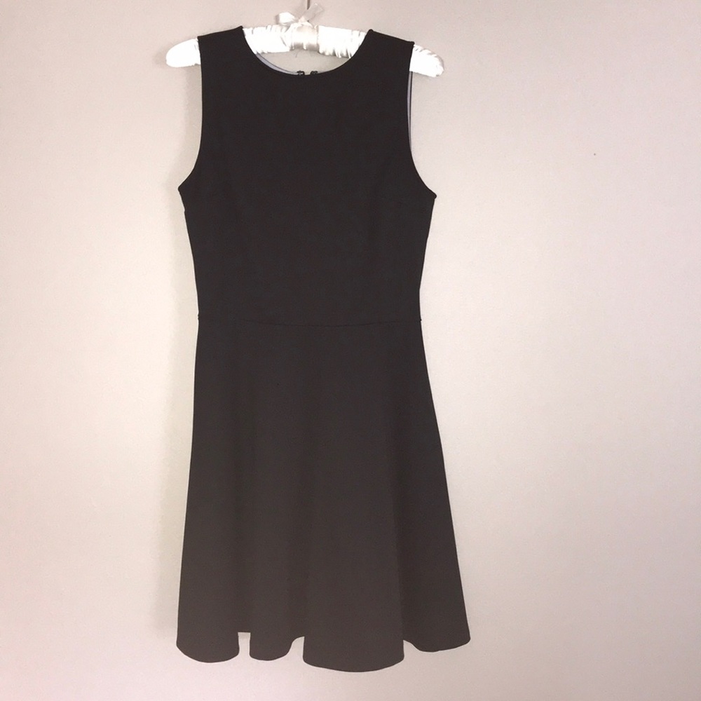Black a-line dress